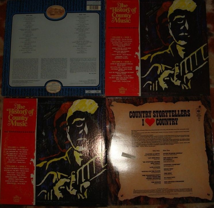 9x LP country zahraničí - 2