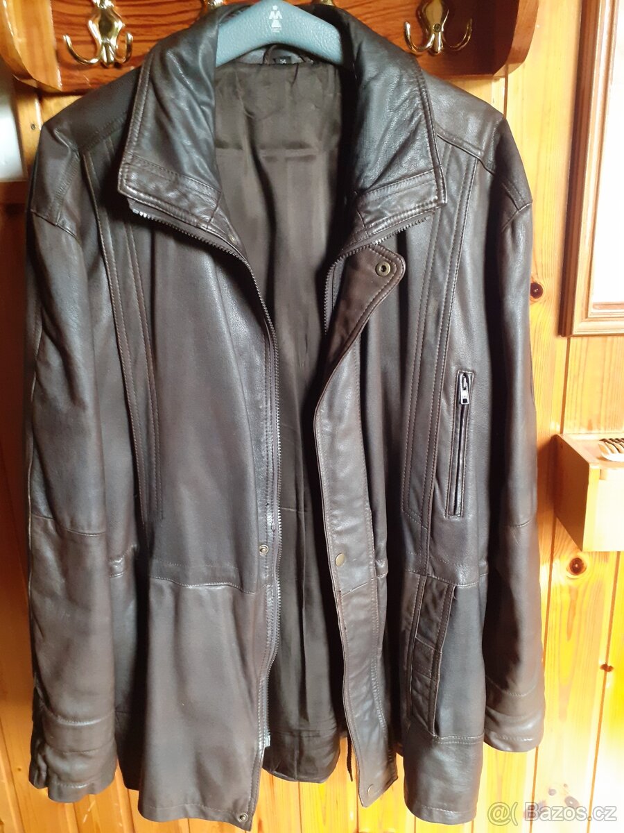 Pánská kožená bunda vel. 54 - 2