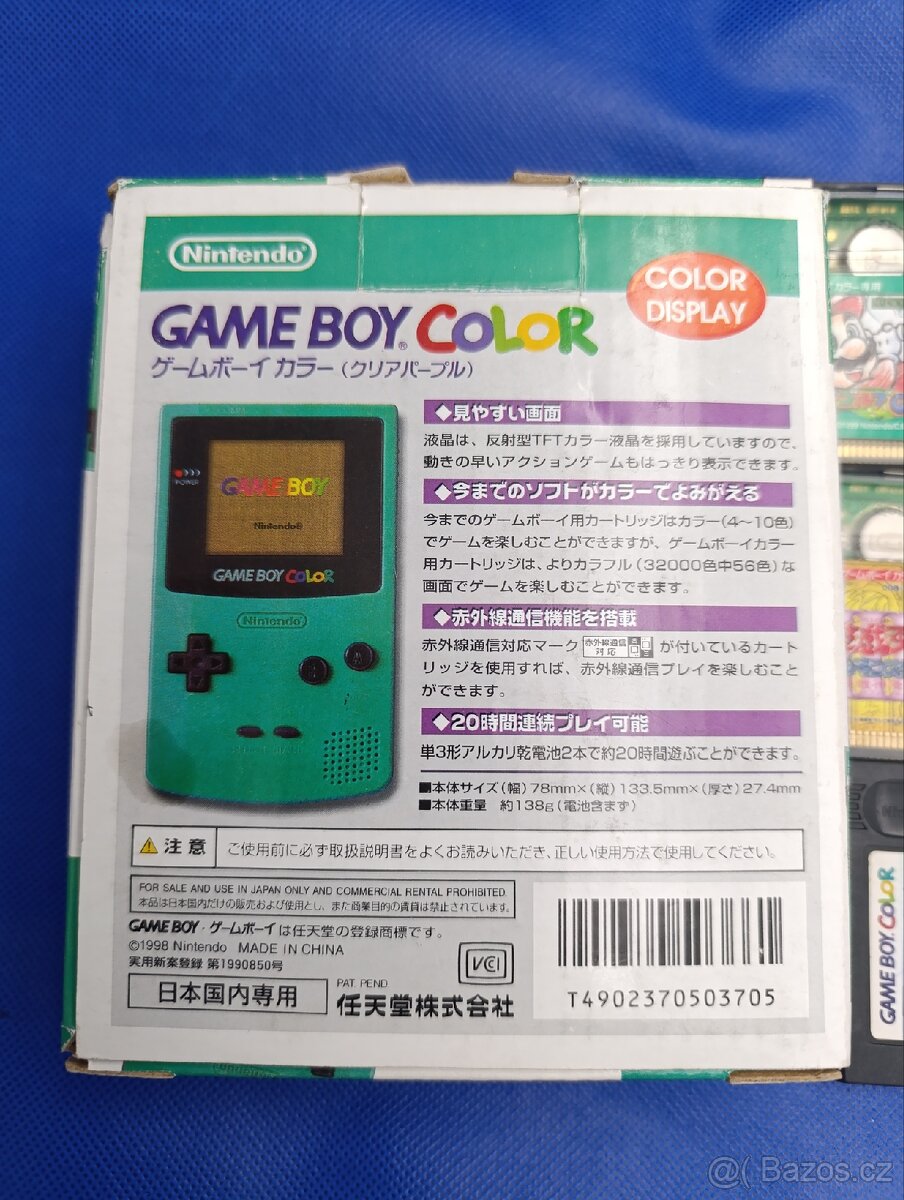 Nintendo Gameboy Color + Hry - 2
