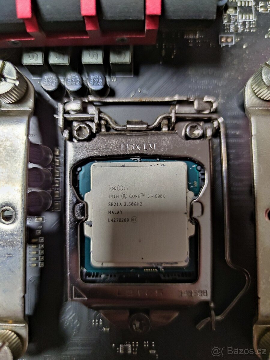 Kombo deska+CPU+ram a chladič - 2