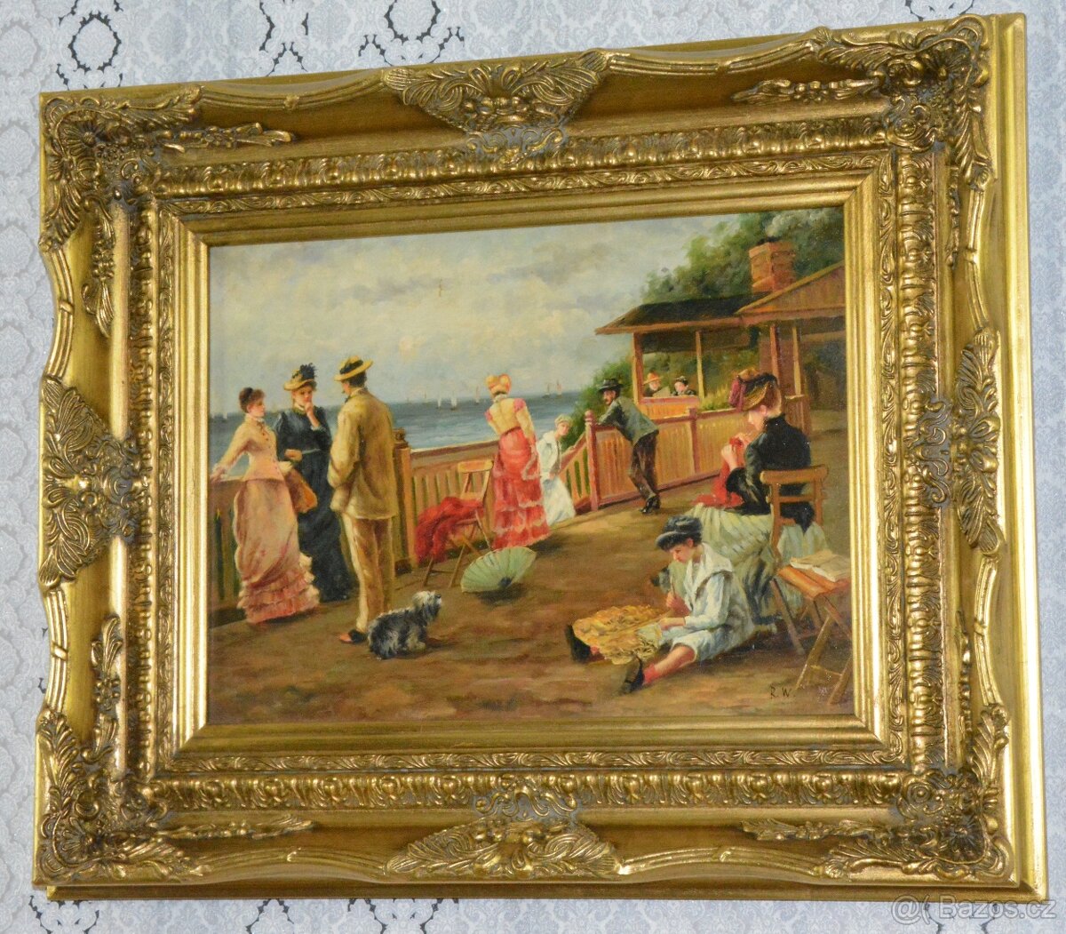 Obrazy - olej na desce - 2