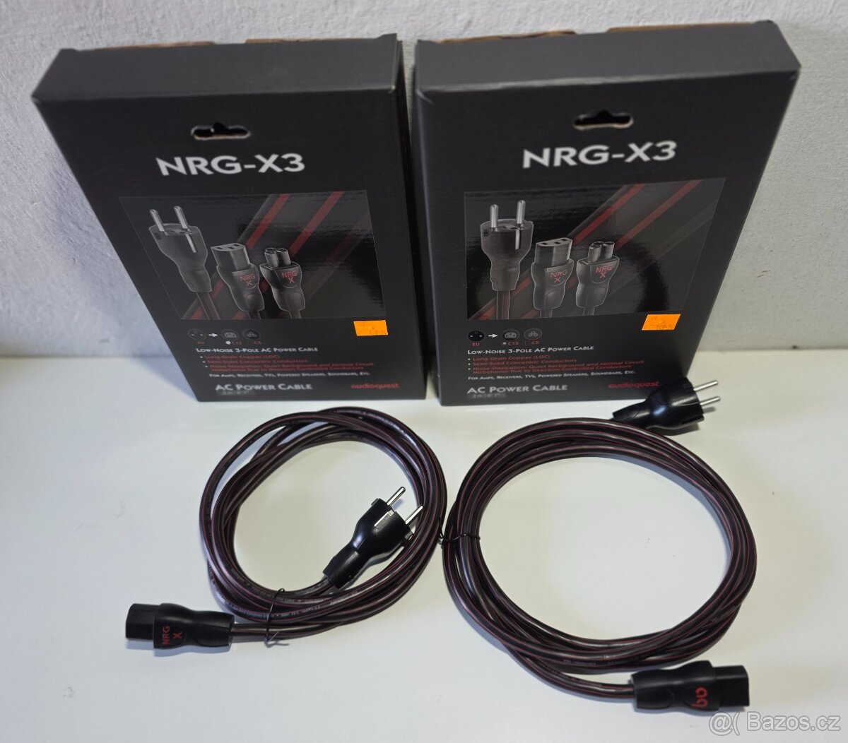 Audioquest NRG-X3 napajaci - power kabel, dlzka 2M - 2