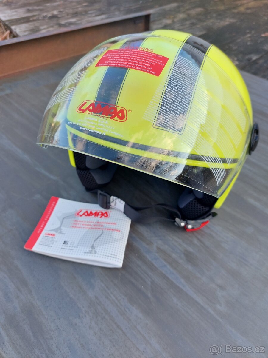 Přilby LAMPA,CAN, plexi LEM - 2