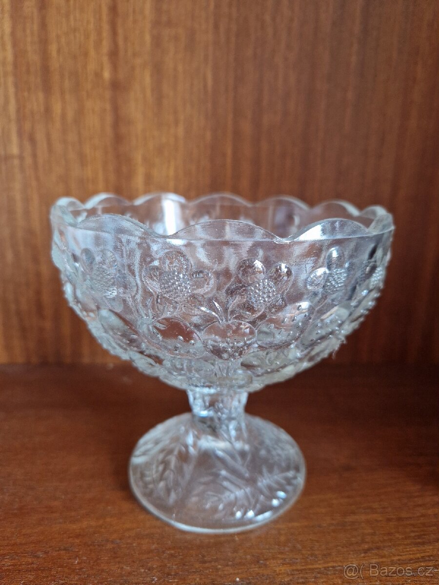 Retro skleněné misky J. Inwald - 2