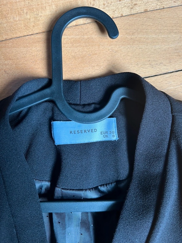 Dámske černé sako - 2