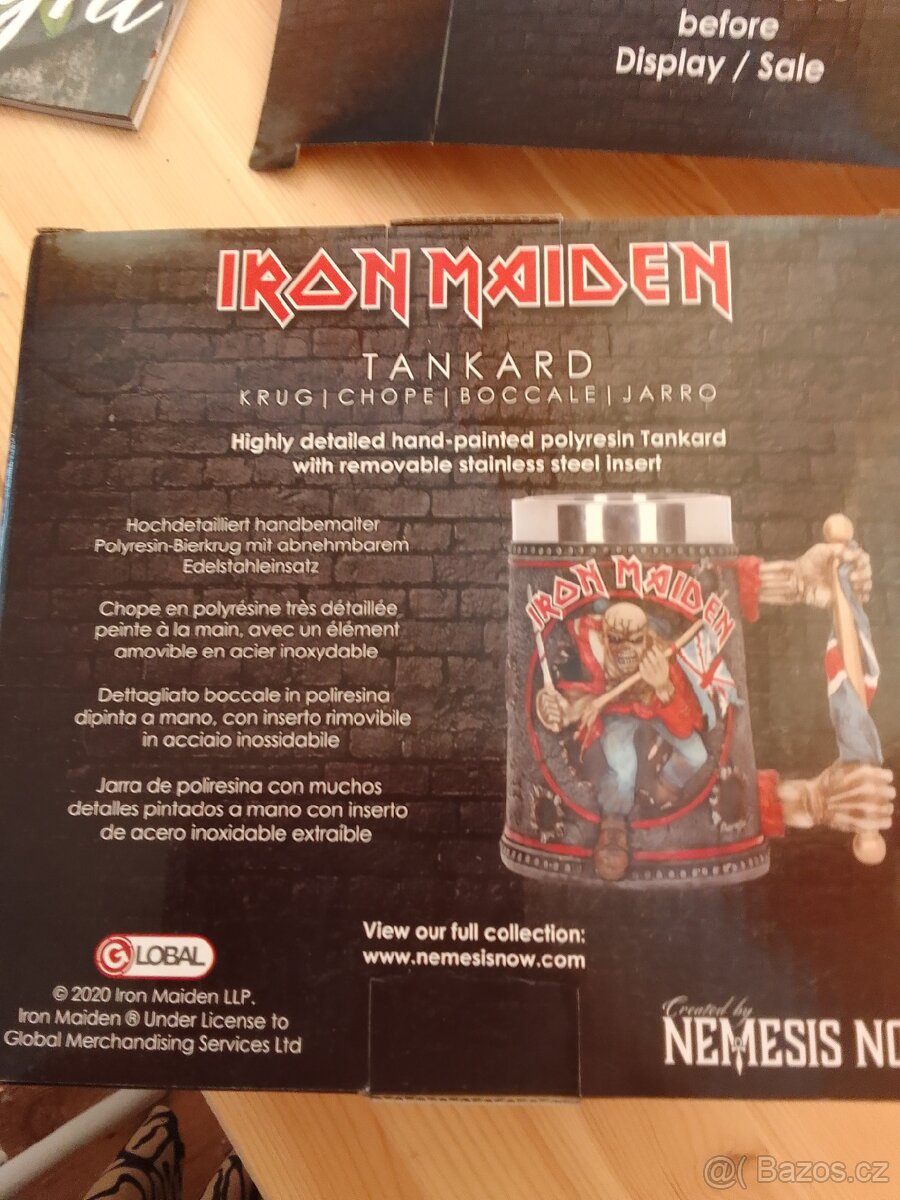Sběratelský korbel Iron Maiden - 2