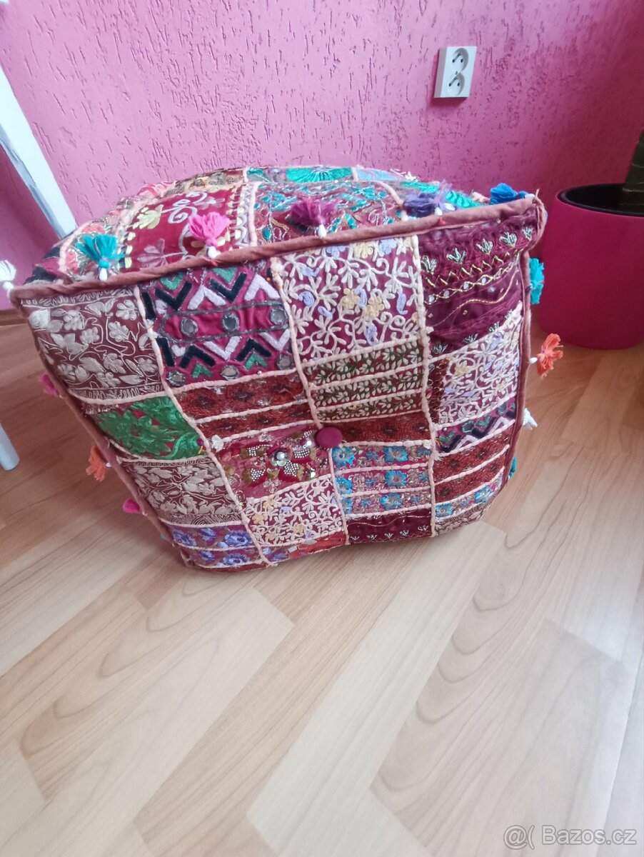 Patchwork taburet - 2