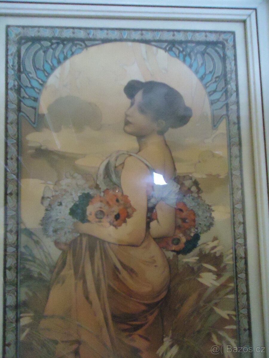 Alfons Mucha obraz. - 2