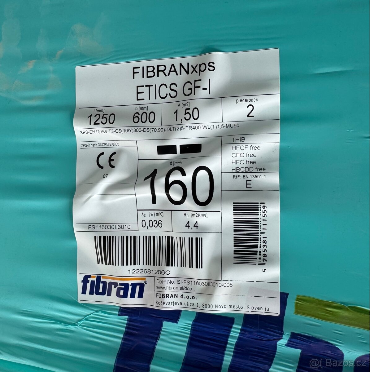 XPS 160 mm Fibran - 2