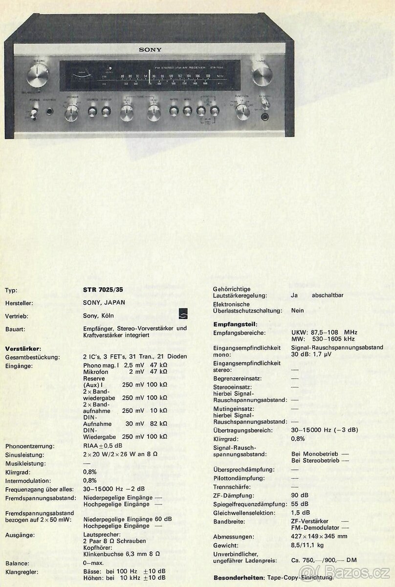 Sony STR 7035 L - 2
