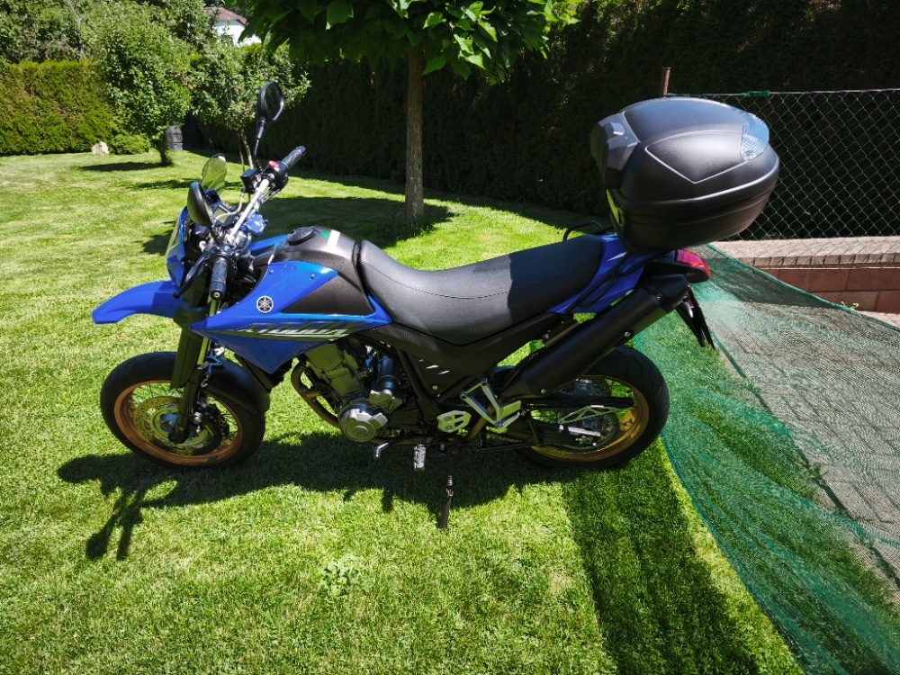 Yamaha XT 660 X Supermotard (2009) TOP stav, 29t.km, doplňky