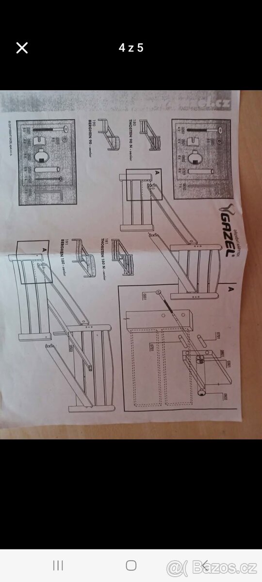 Polohovací postel - 2
