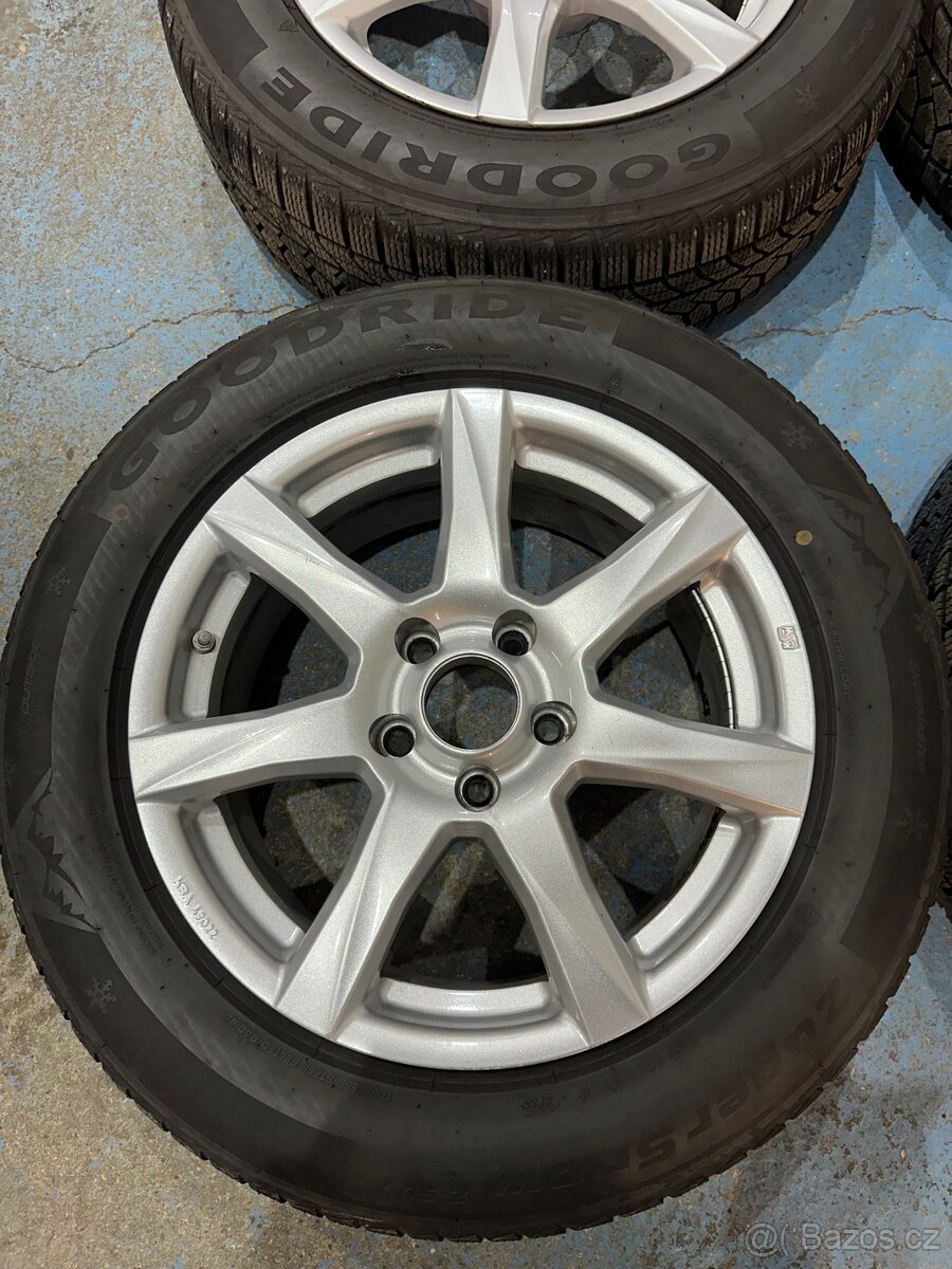 Alu 5x120 R17, zimní pneu 225/60/17, BMW X3 - 2