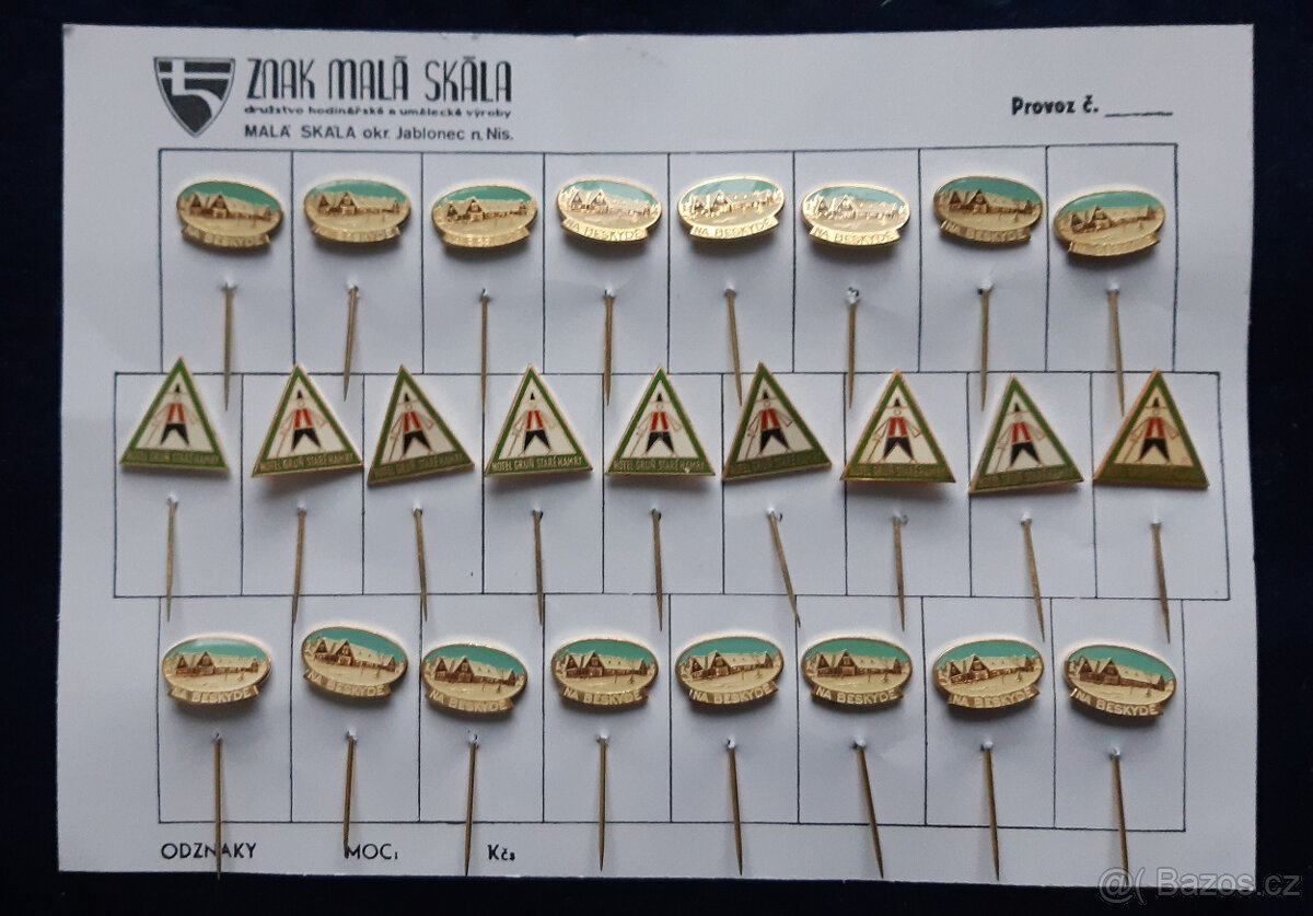 Odznaky Beskydy, Hotel Beskyd, Na Beskydě, Hotel Gruň - 2