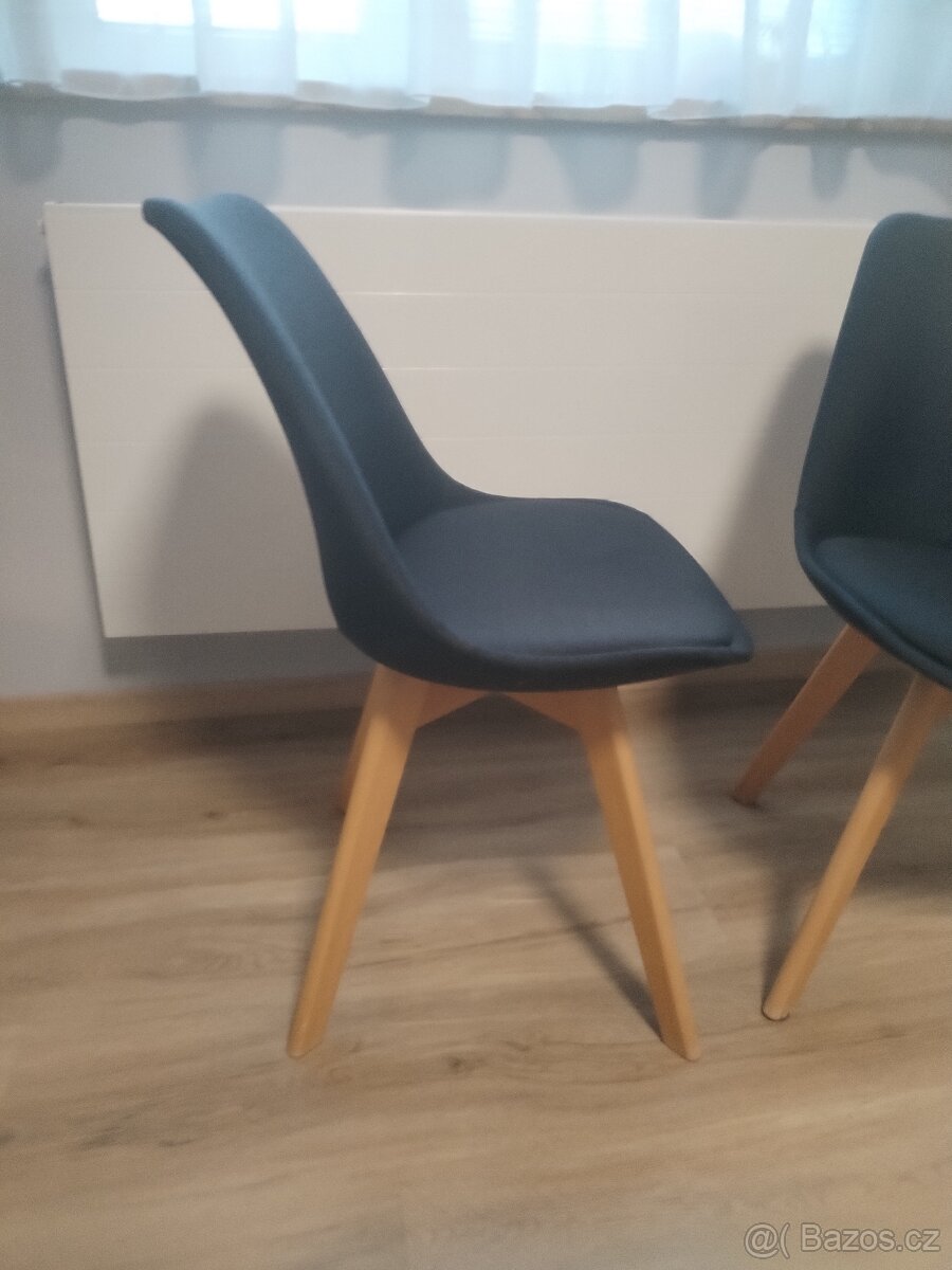 Černé jídelní židle - 2