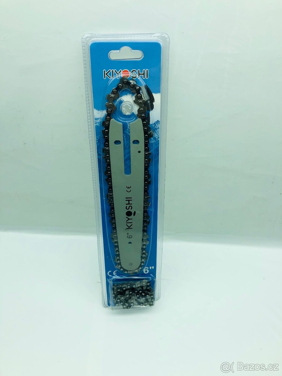 Lišta k pile 6”+ 2x řetěz k Aku řetězová pila - 2