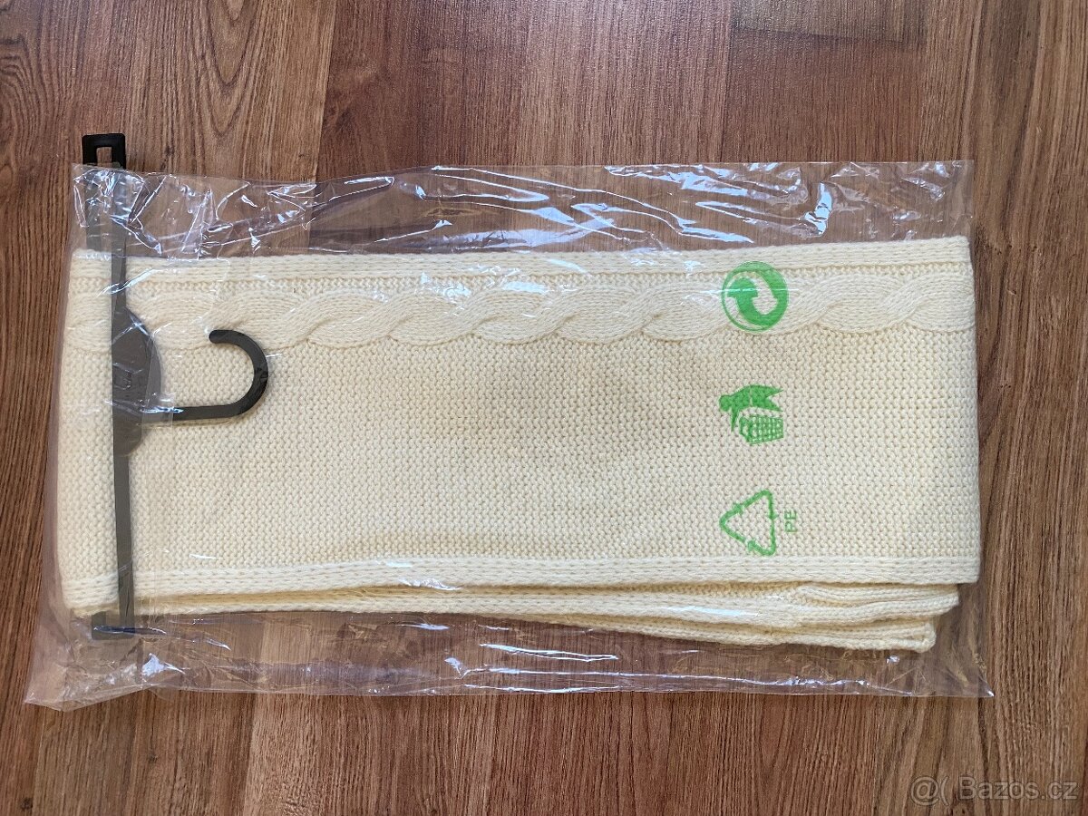 Nová dámská zimní šála Alpine Pro - krémová, akryl - 2