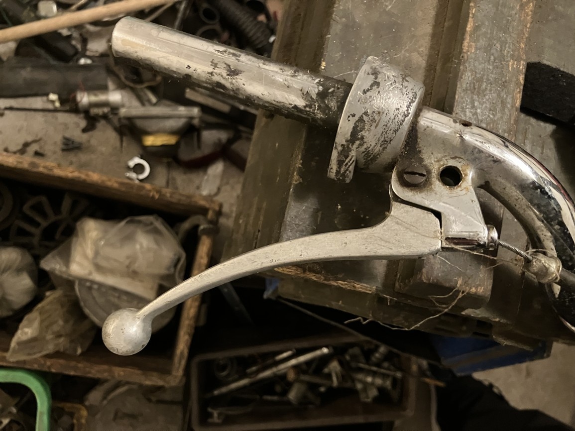 originální hliníkové páčky s kuličkou jawa - 2