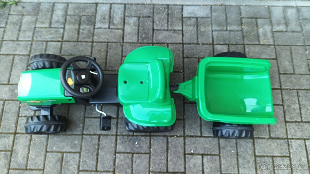 Traktůrek s přívěsem, šlapací - 2