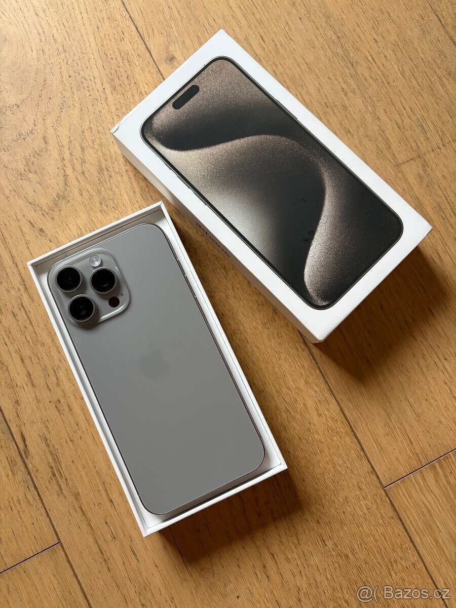 Apple iPhone 15 Pro Max 256GB přírodní - 2