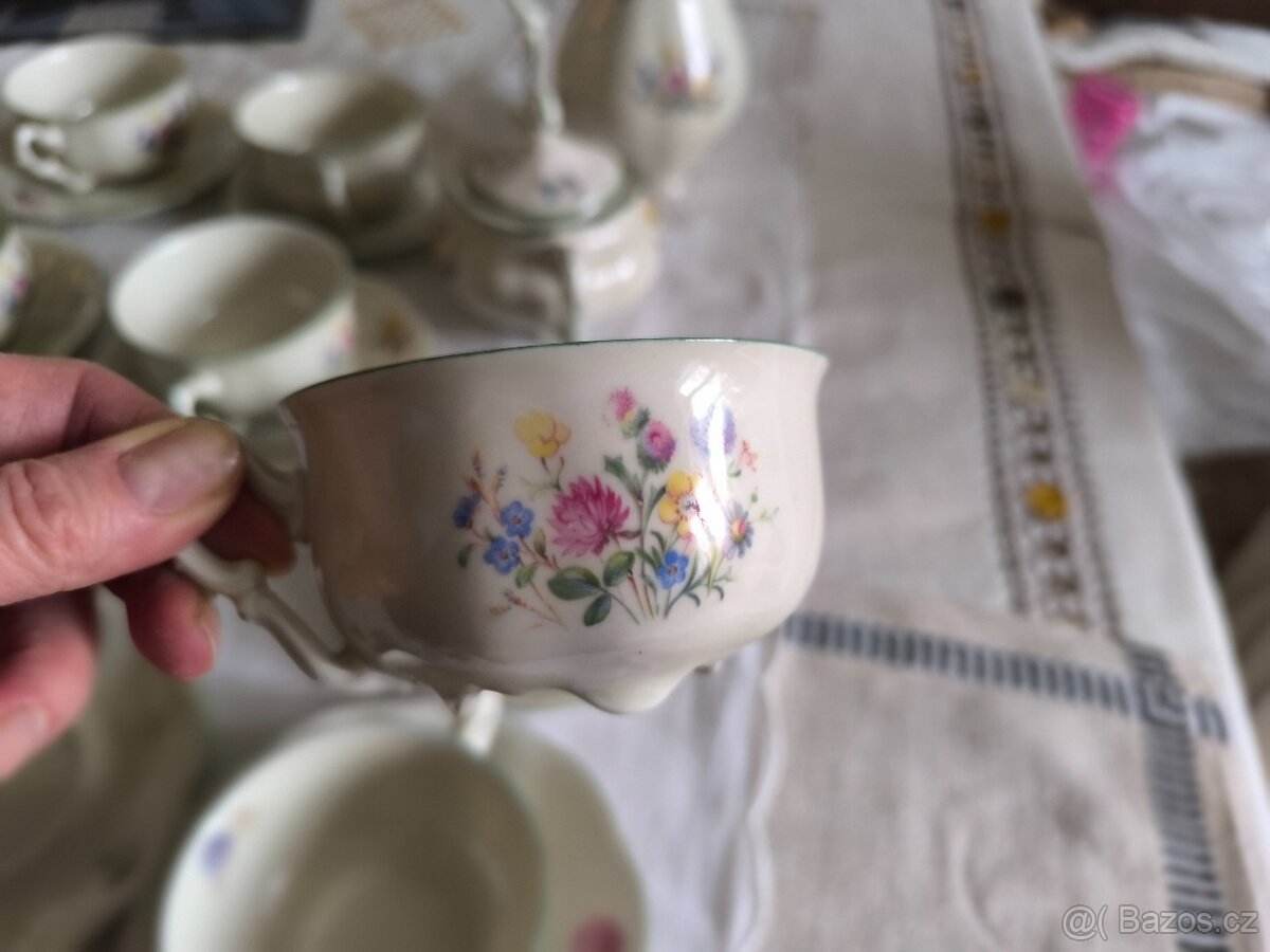 Československá porcelánová sada - 2