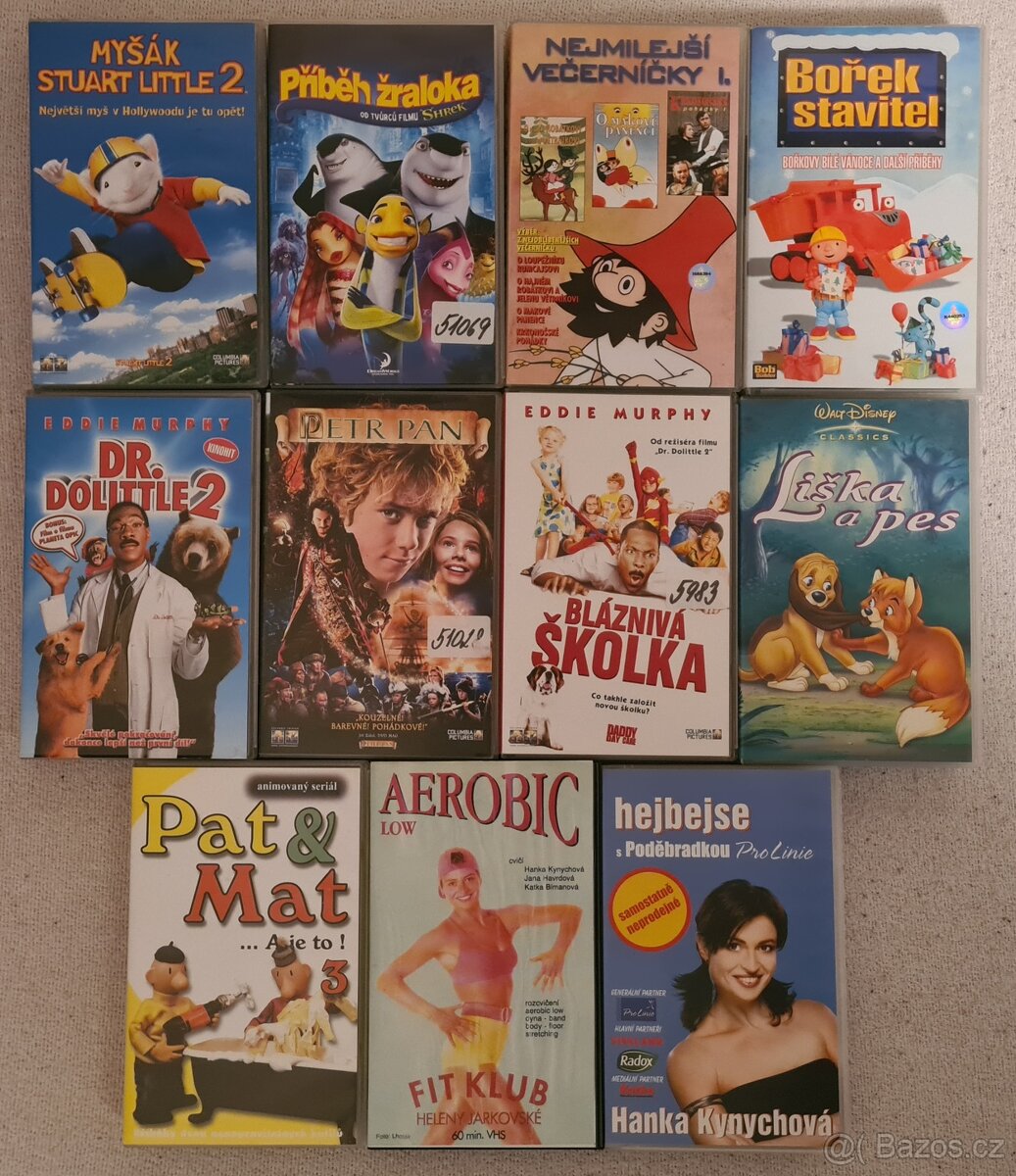 VHS kazety original - 2