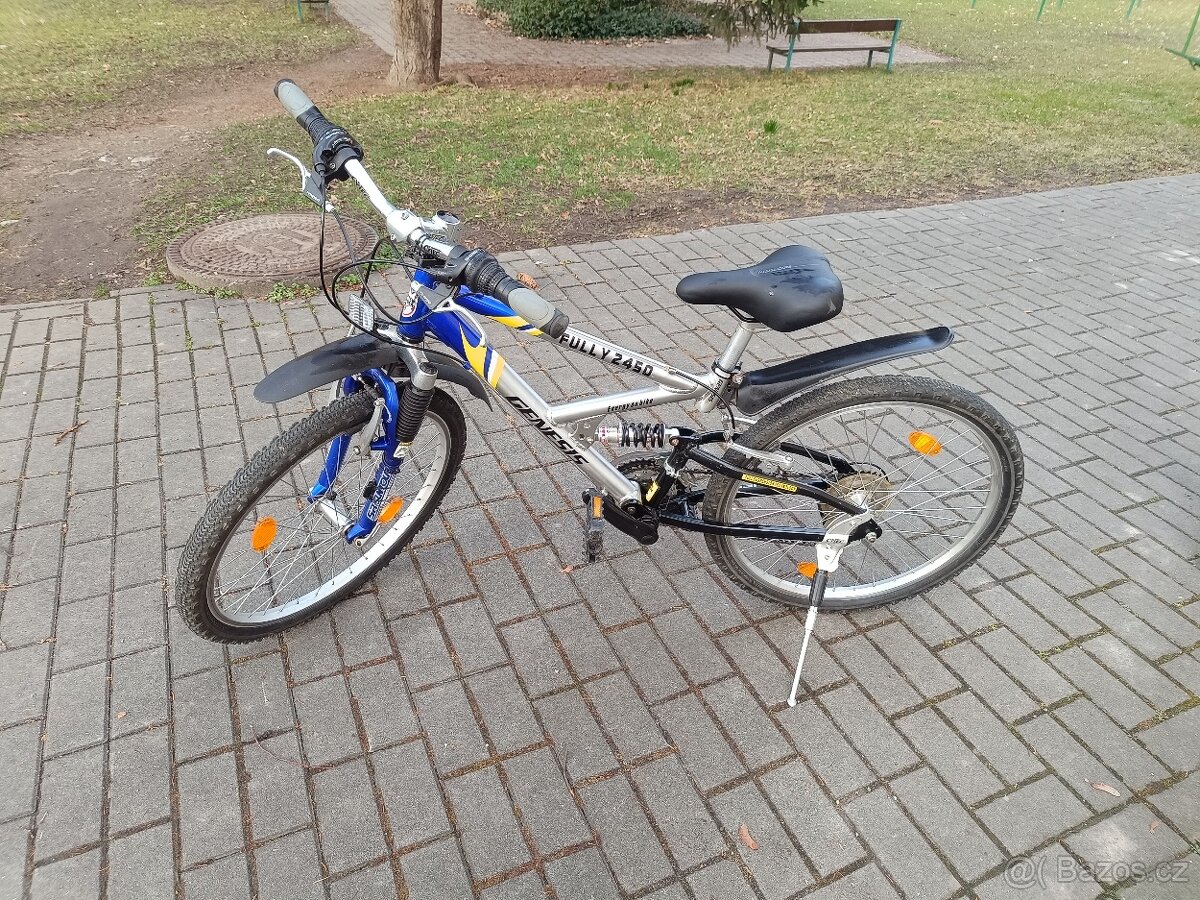 Dětské celoodpružené kolo Genesis "24" - 2