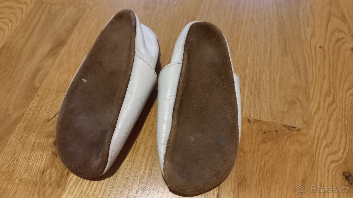 Kožené bačkůrky pro nejmenší - 2