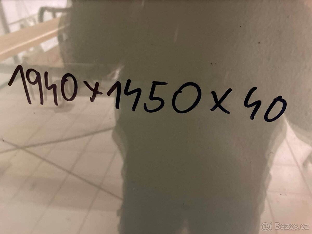 Sklo - okno - výplň 1940 x 1450 x 40 - 2