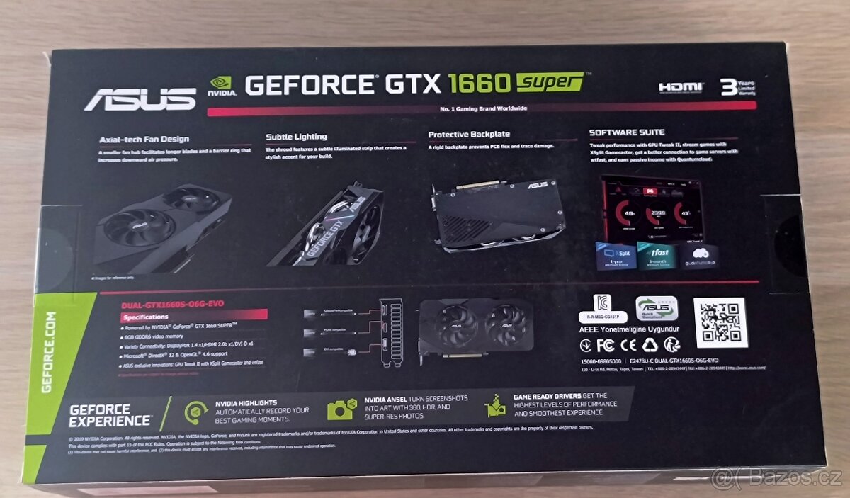Nová ASUS DUAL GTX 1660 Super OC Edition EVO - 2
