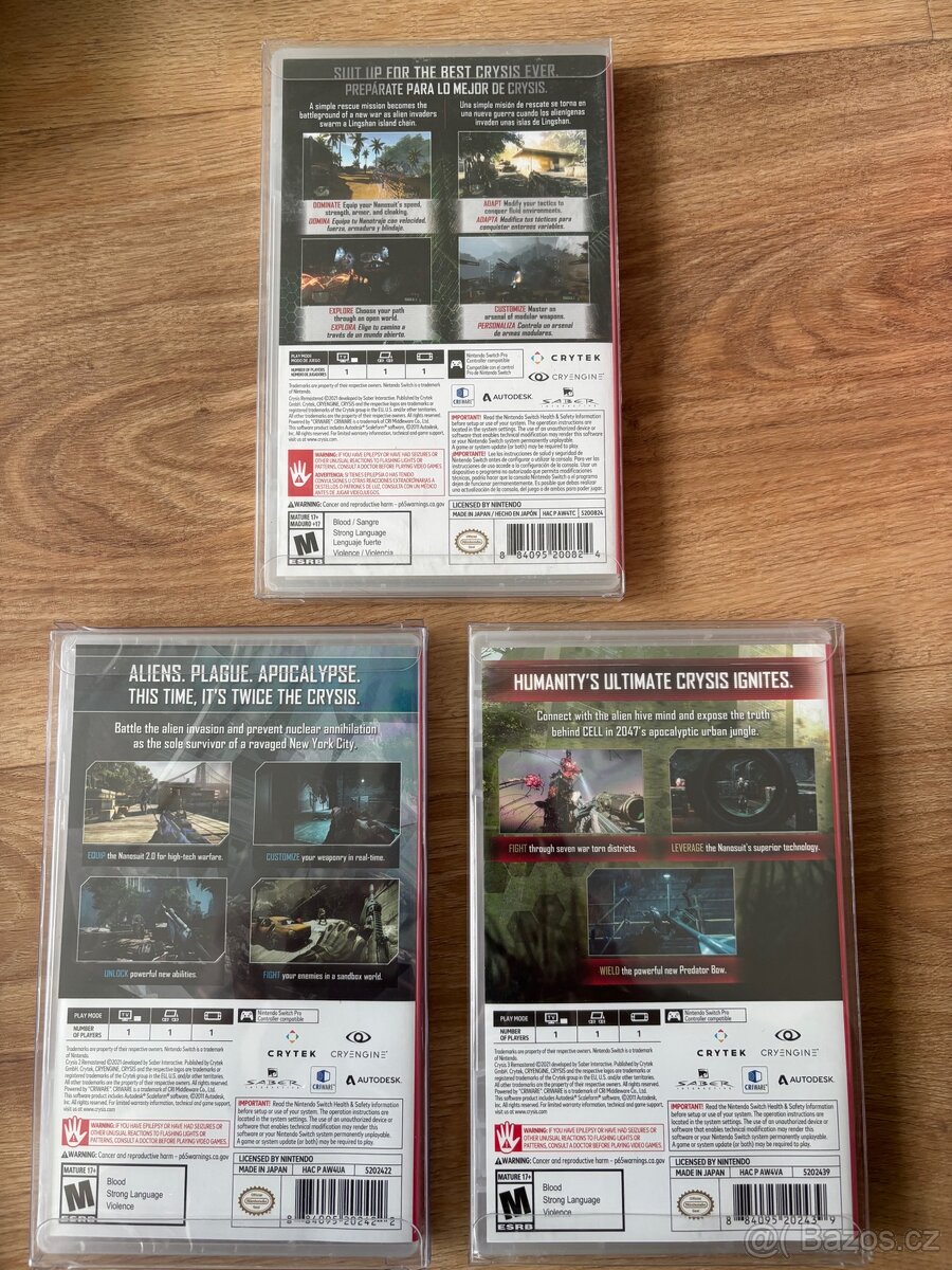 NEW — Crysis Remastered 1,2,3 (Nintendo switch) - 2