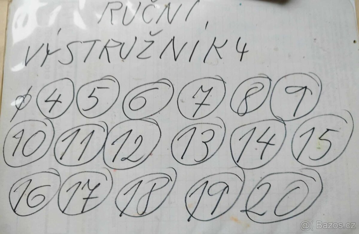 Ruční výstružníky Ø 4-20mm - 2