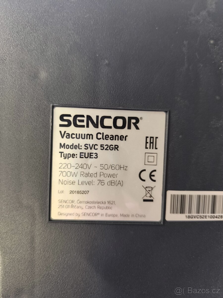 Vysavač Sencor - 2