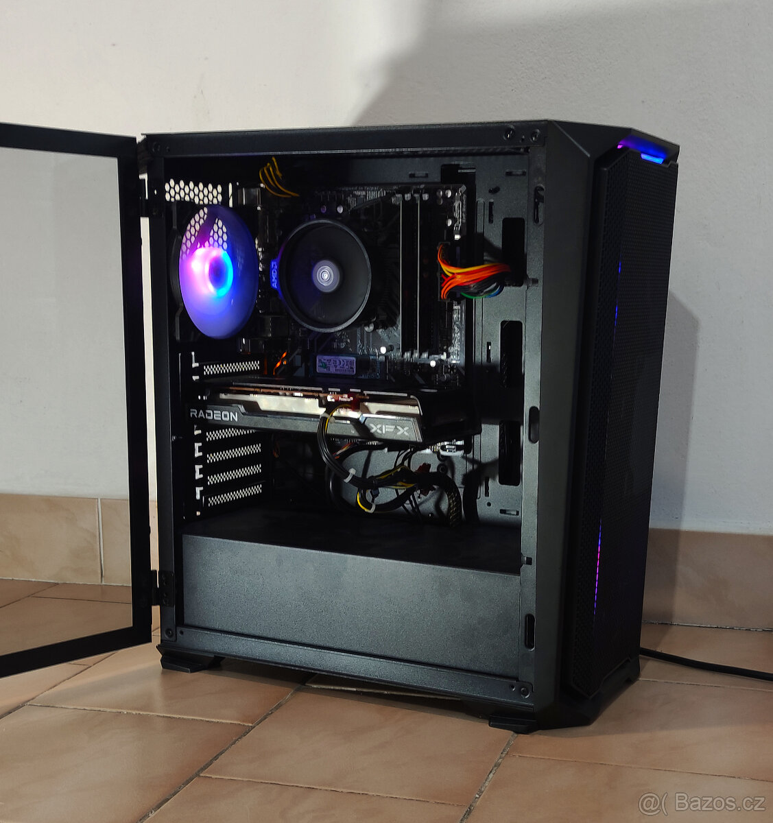 Herní počítač s RX 6600, Ryzen 5 - 2