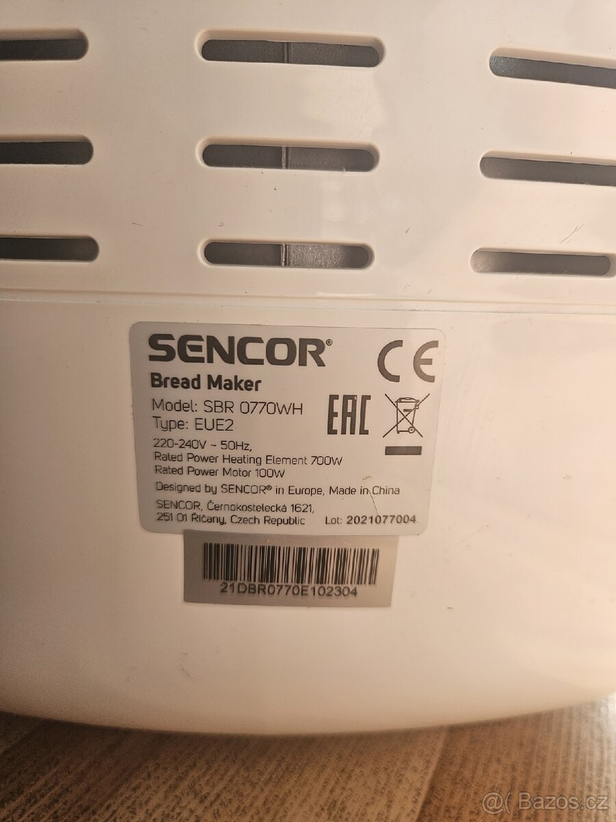 Sencor pekarna - 2