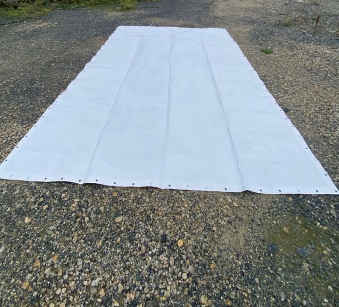 Krycí plachta na dřevo 5x2m - 2