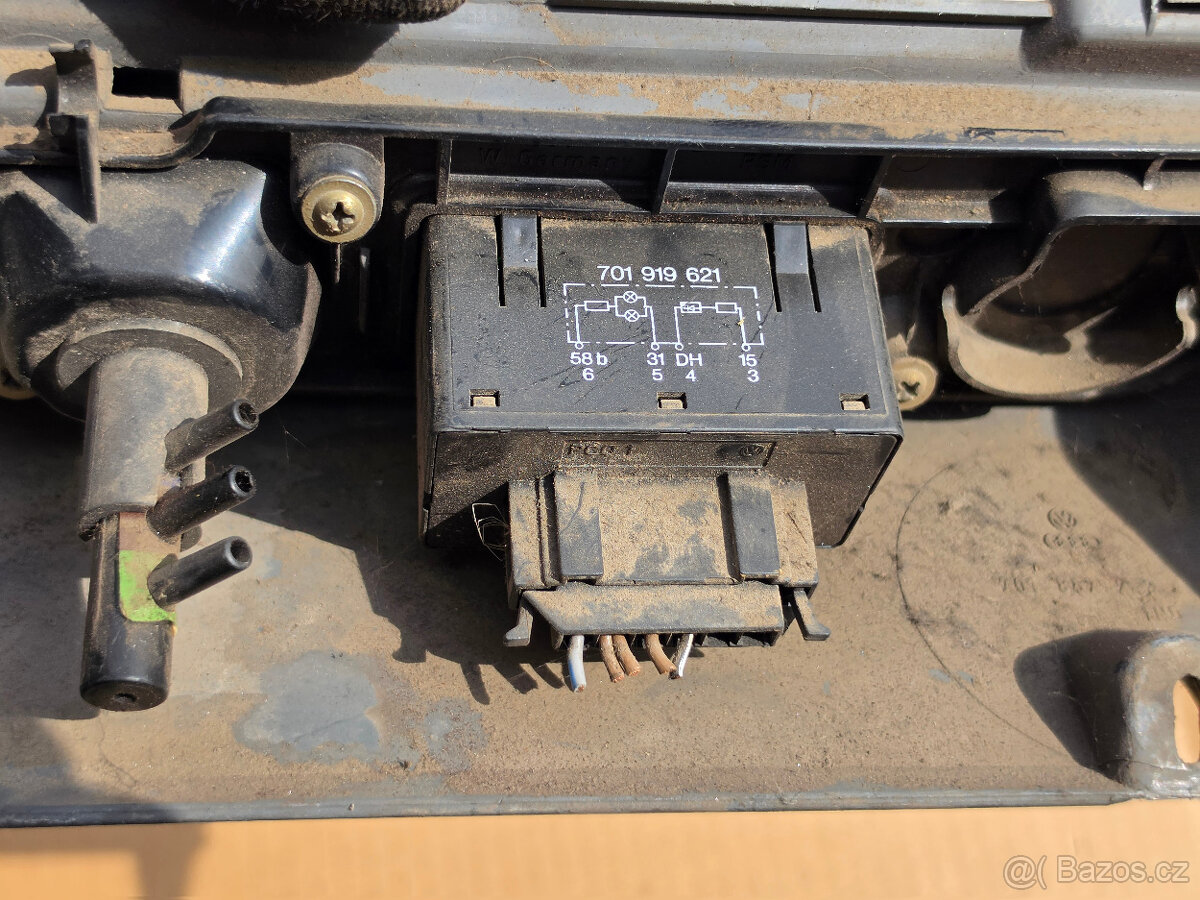 T4 Syncro VW Panel ovládání uzávěrky diferenciálu - 2