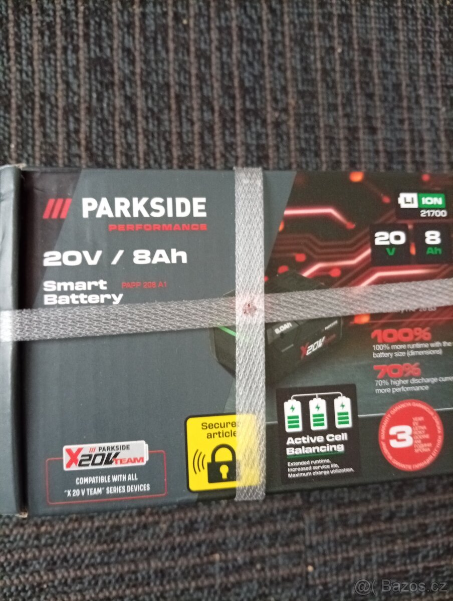 Parkside 20V/8Ah - 2