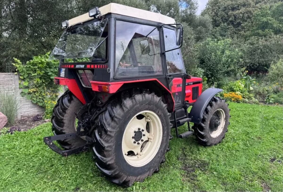 Prodám traktor ZETOR 7745 (r. v. 1993) - 2