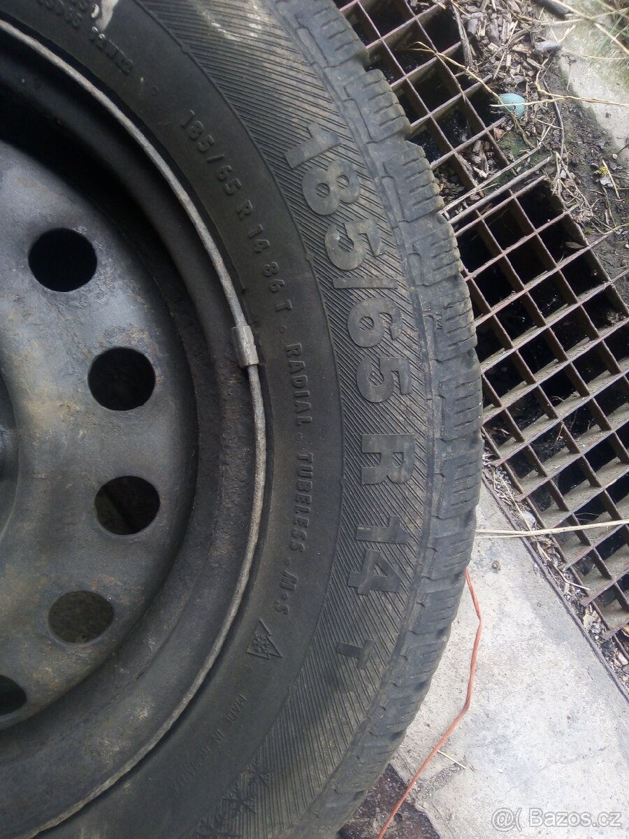 Pneu a disky 185/65 R14 - 2