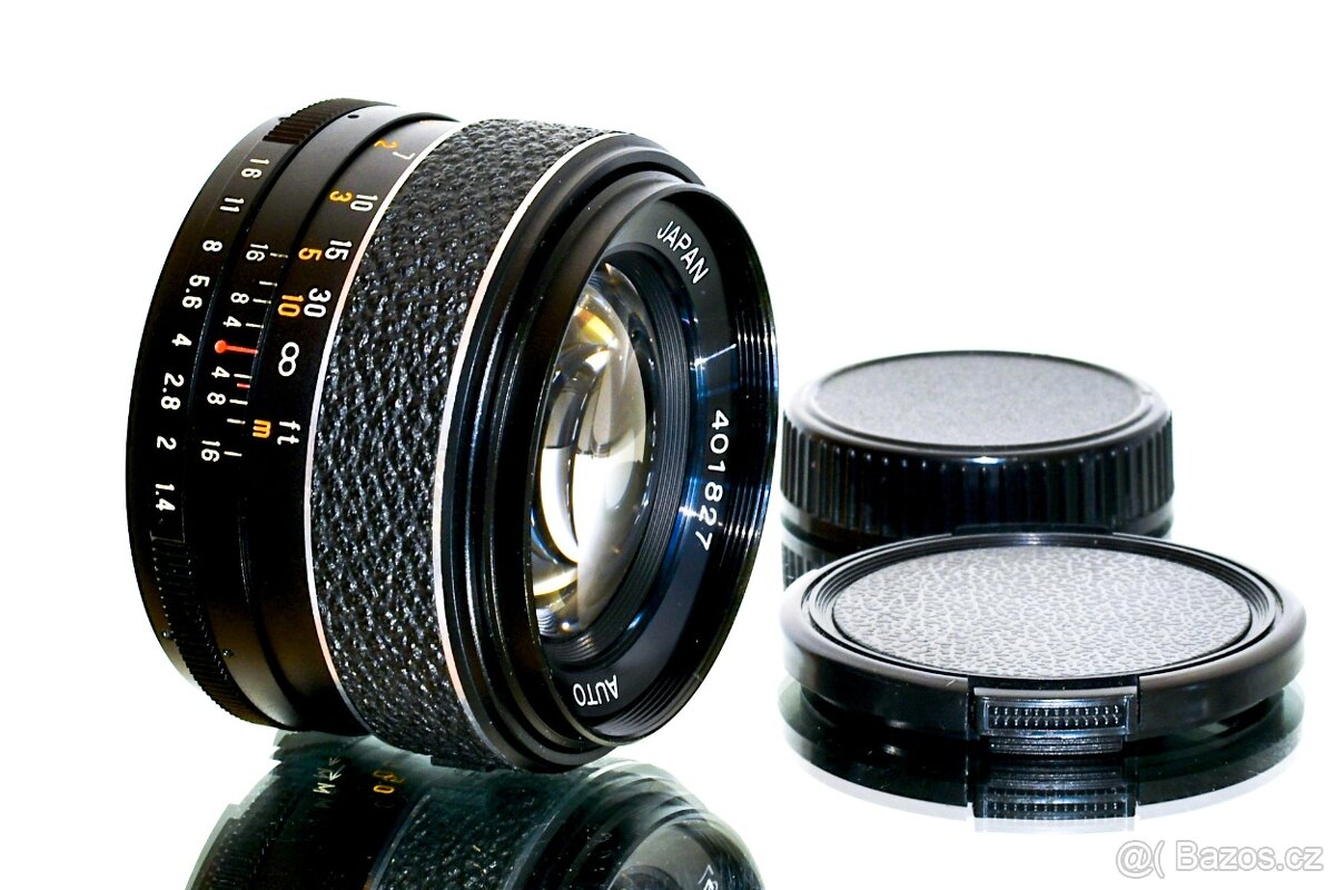 Revuenon 1,4/55mm M42 Tomioka (bez nápisu) TOP STAV - 2