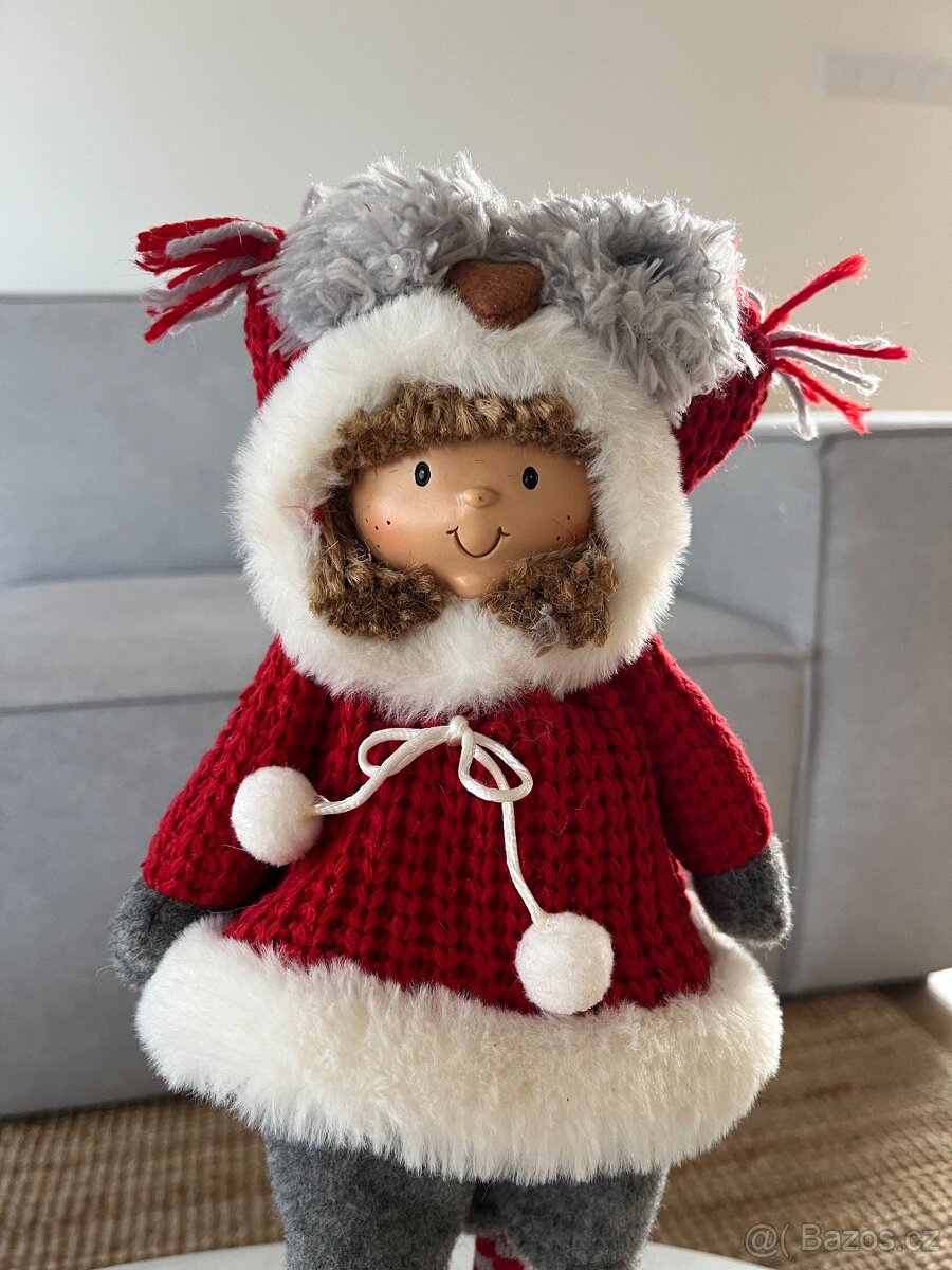 Vánoční dekorace skřítek - 2