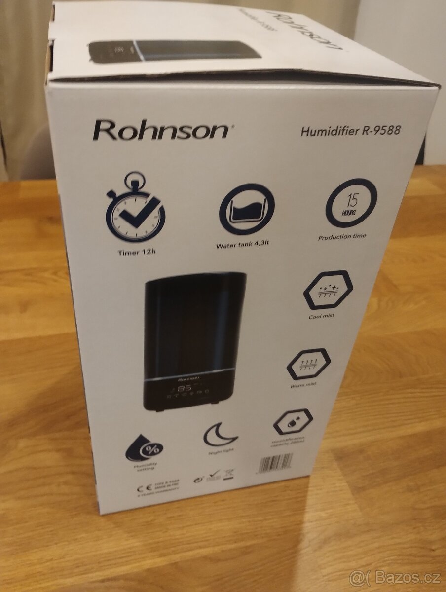 Zvlhčovač Rohnson R-9588 - 2