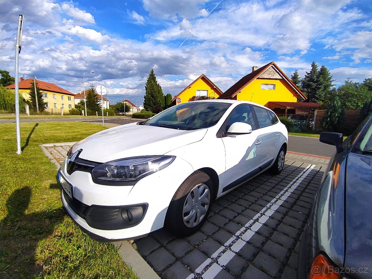 Renault Megane 1.6i LPG kombi benzín plyn 2015 - 2