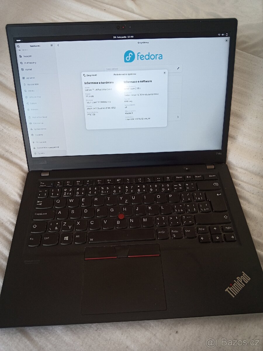 Lenovo ThinkPad T14s G 1 | i7, 32 GB RAM, 256 GB SSD, FHD,CZ - 2