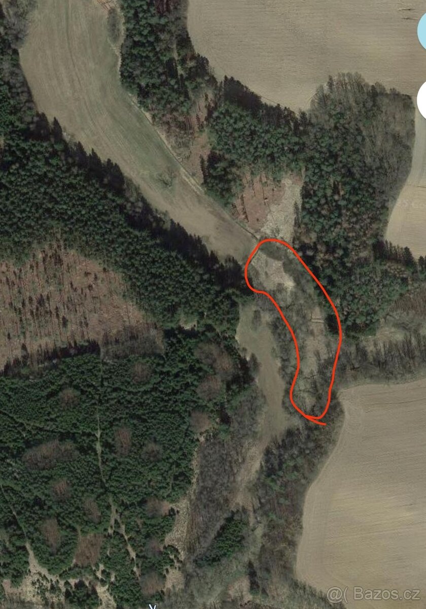 Pozemky pro možnou výstavbu rybníka nebo tůní - 2