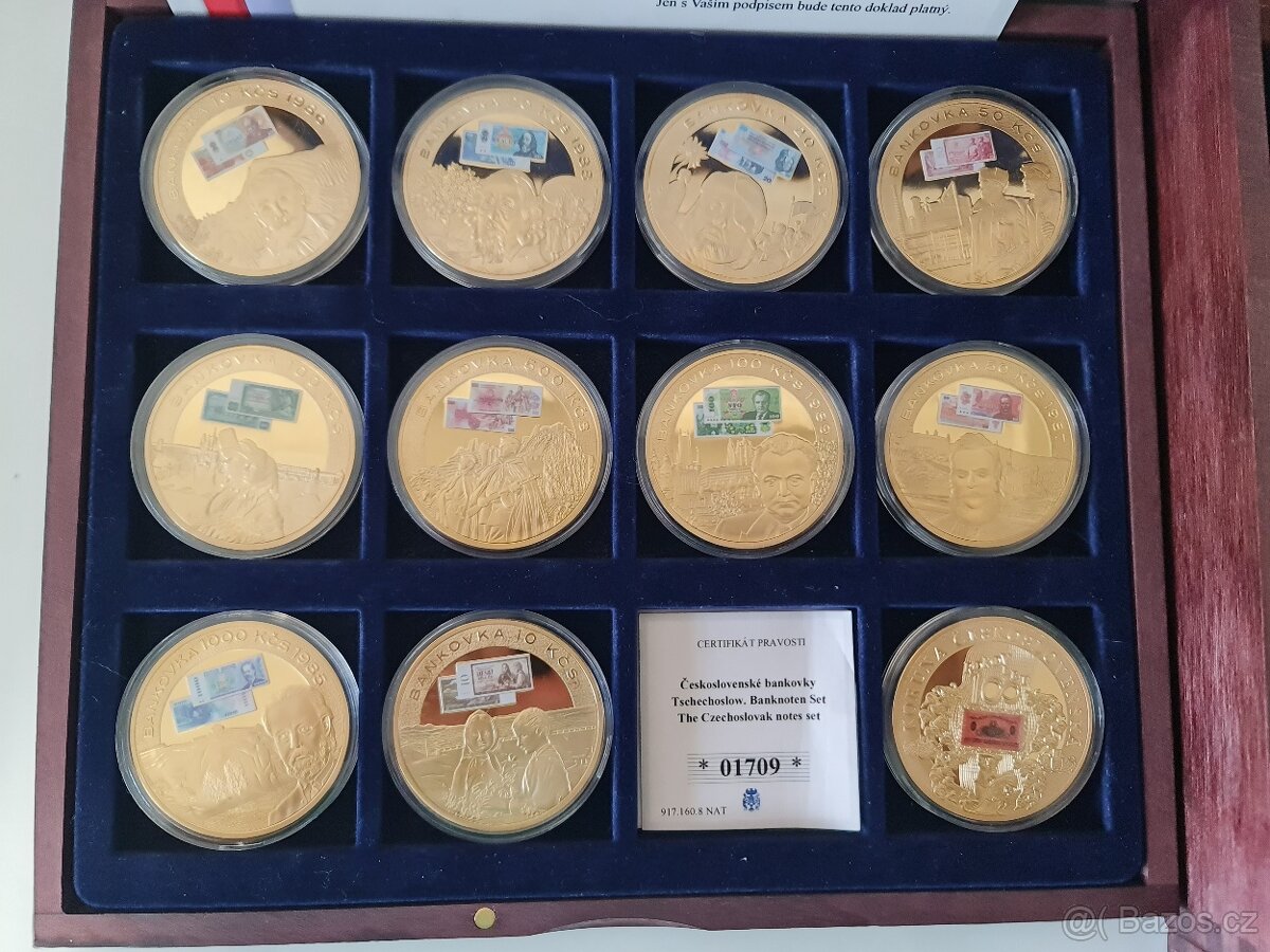 LUXUSNÍ Pozlacené cihličky korunovační klenoty - 2