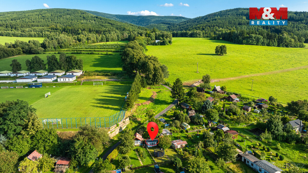 Prodej zahrady s chatkou, 203 m², Nové Město pod Smrkem - 2