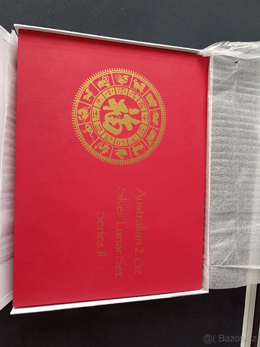 Sada stříbrných mincí Lunární série II / 12x2 oz - 2