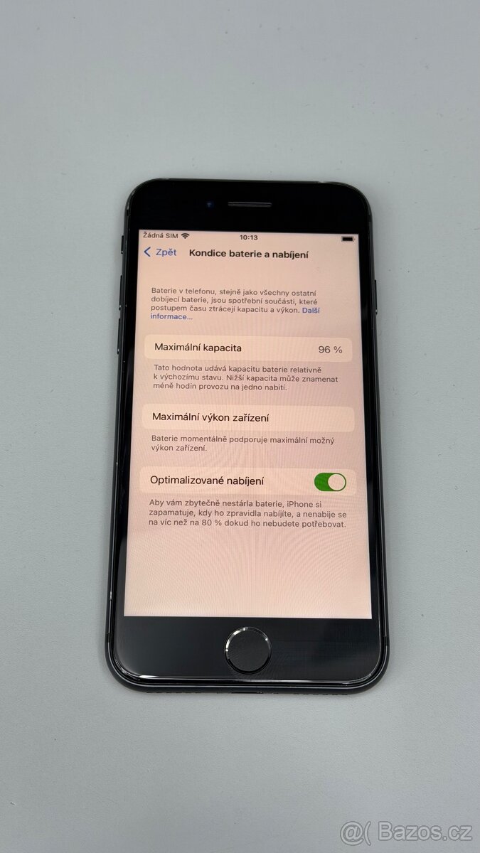 Apple iPhone 8 64GB black - baterie 96% - 2